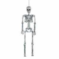Holiday Home Poseable Skeleton Decor - Silver Perspective: Main
