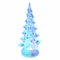 Holiday Home Moving Water Light Up Christmas Tree Perspective: Main