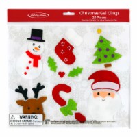 Holiday Home® Christmas Friends Gel Clings Perspective: Main