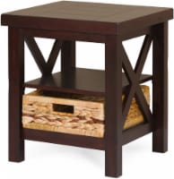 HD Designs Parker End Table - Brown