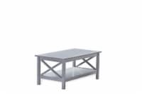 EL2 by Everyday Living X Frame Gray Coffee Table Perspective: Main