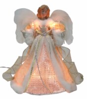 Holiday Home® Angel Tree Topper - Gold/Silver Perspective: Main