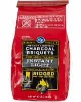 Kroger® Ridged Instant Light Charcoal Briquets Perspective: Main