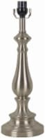 HD Designs Brush Steel Touch Table Lamp Base - Silver Perspective: Main