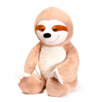 Holiday Home® Sleepy Eye Jumbo Plush Sloth - Brown Perspective: Main