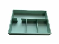 Everyday Living 4 Compartment Organizer - Green Perspective: Main