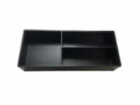 Everyday Living 3 Compartment Tray - Black Perspective: Main