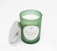 HD Designs Jar Candle Fresh Cut Eucaplyptus Perspective: Main
