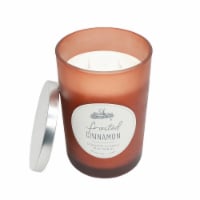 HD Designs Frosted Cinnamon Candle Jar Perspective: Main
