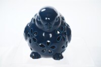 The Joy of Gardening Solar Small Ceramic Bird Perspective: Main