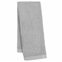 Everyday Living Dark Gray Texture Hand Towel