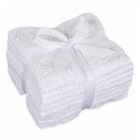 Miracle Cotton and Silver Ion Antimicrobial Plush Bathroom Hand Towel,  White, 1 Piece - Kroger