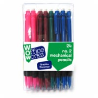 Office Works Mechanical No. 2 Pencils - Assorted