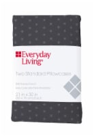 Everyday Living® 200 Thread Count Compass Stitch Pillow Cases - 2 Pack Perspective: Main