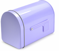 Holiday Home® Valentine Mailbox - Purple Perspective: Main