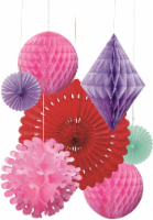 Holiday Home® Honeycomb Tissue Décor Kit Perspective: Main