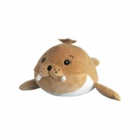 Holiday Home Squishy Plush Walrus - Tan Perspective: Main