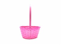 Holiday Home Bamboo Basket - Pearl Pink Perspective: Main