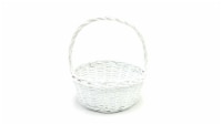 Holiday Home Round Willow Easter Basket - White Perspective: Main