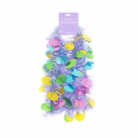 Holiday Home® Jumbo Purple Tinsel Garland Perspective: Main