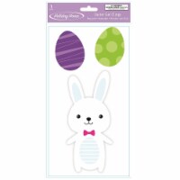 Holiday Home® Bunny Gel Cling - White Perspective: Main