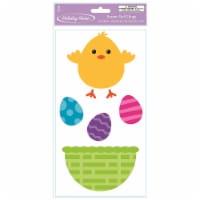 Holiday Home® Chick Gel Cling - Yellow Perspective: Main