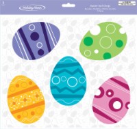 Holiday Home® Large Eggs Easter Gel Cling Perspective: Main
