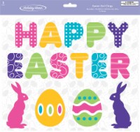 Holiday Home® Happy Easter Gel Clings Perspective: Main