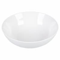 Dash of That Ceramic Low Serve Bowl - White