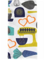 Everyday Living Kitchy Kitchen Dual Print Kitchen Towel Perspective: Main