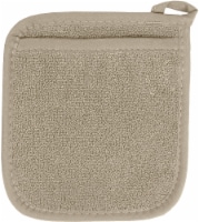 Everyday Living Light Gray Terry Pocket Oven Mitt Perspective: Main
