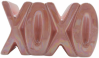 Holiday Home® Ceramic XOXO Décor - Pink Perspective: Main