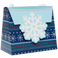 Holiday Home Snowflake Gift Bag Perspective: Main