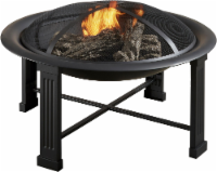 Fred Meyer Hd Designs Outdoors Round Steel Fire Pit Black 30 In
