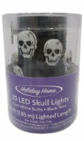 Holiday Home® 20 LED Skull String Lights - White Perspective: Main