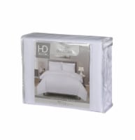 HD Designs® Hotel Dobby Strip Duvet Cover Bed Set