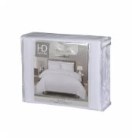 HD Designs® Hotel Dobby Stripe Duvet Cover Set