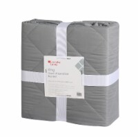 Everyday Living Down Alternative Blanket - Grey
