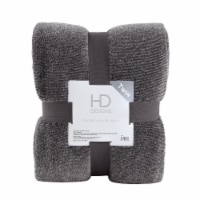 HD Designs® Microplush Blanket - Gray