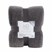 HD Designs® Microplush Blanket - Gray