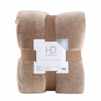 HD Designs Microplush Blanket Tan Full Queen Kroger