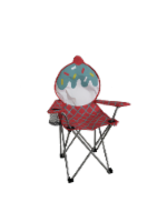 Glacier's Edge Folding Ice Cream Youth Chair Perspective: Main