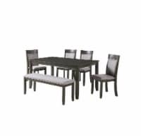 HD Designs Palmer Upholstered Dining Set Perspective: Main