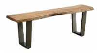 Modavari Home Fashions Live Edge Natural Bench Perspective: Main