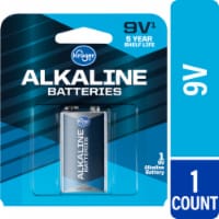 Kroger Alkaline 9-Volt Battery - 1 Pack