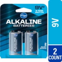 Kroger Alkaline 9V Batteries - 2 Pack