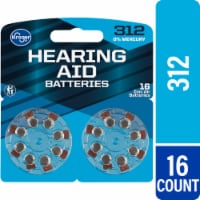 Kroger Hearing Aid Size 312 Batteries - 16 Pack