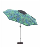 HD Designs Outdoors Jungle Palm Market Umbrella Perspective: Main
