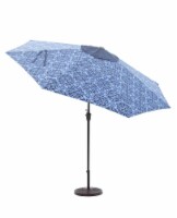 HD Designs Outdoors Market Umbrella - Ocean Medallion Perspective: Main