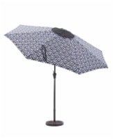 HD Designs Outdoors Market Umbrella - Diamonds Perspective: Main